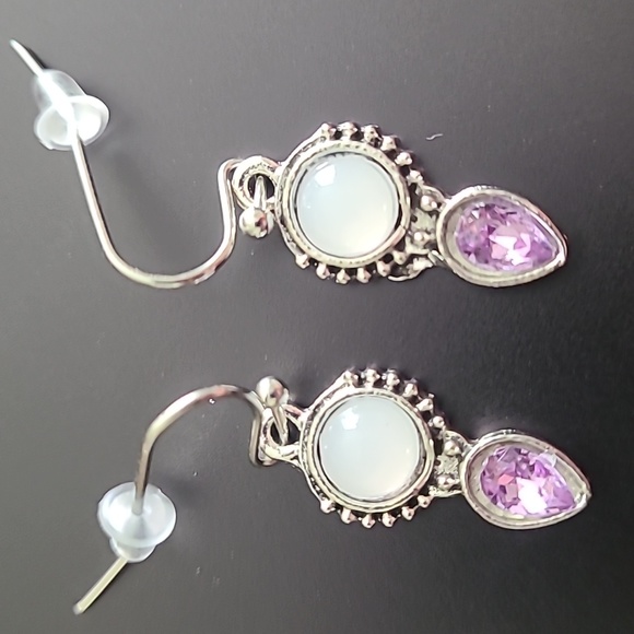 Jewelry - - Purple Dangle Earrings